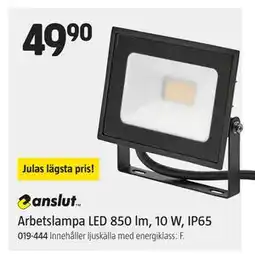 Jula Arbetslampa LED 850 lm, 10 W, IP65 erbjuda