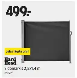 Jula Sidomarkis 2,5x1,4 m erbjuda