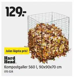 Jula Kompostgaller 560 l, 90x90x70 cm erbjuda