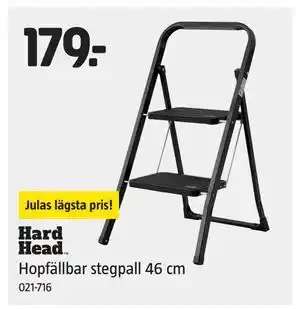 Jula Hopfällbar stegpall 46 cm erbjuda