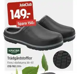 Jula Trädgårdstofflor erbjuda