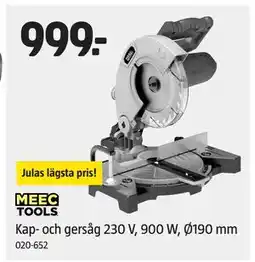Jula Kap- och gersåg 230 V, 900 W, Ø190 mm erbjuda