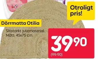 Rusta Dörrmatta Otilia erbjuda