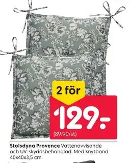 Rusta Stolsdyna Provence erbjuda