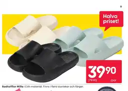 Rusta Badtofflor Milla erbjuda