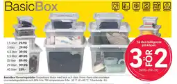 Rusta BasicBox förvaringslådor erbjuda