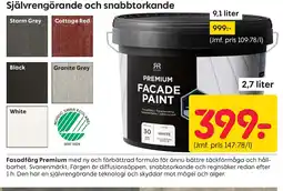 Rusta Fasadfärg Premium erbjuda