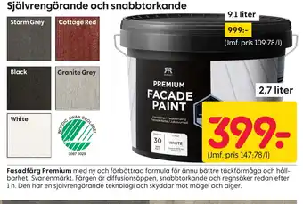 Rusta Fasadfärg Premium erbjuda