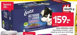 Rusta Latz våtfoder, katt erbjuda