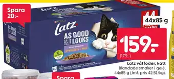 Rusta Latz våtfoder, katt erbjuda