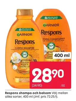 Rusta Respons shampo och balsam erbjuda