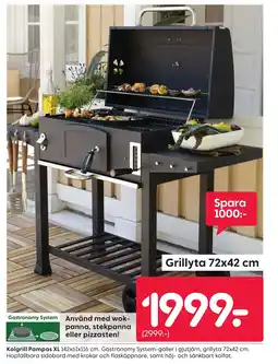 Rusta Kolgrill Pampas XL erbjuda