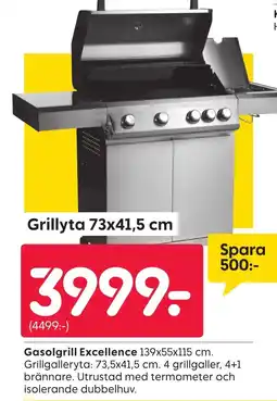 Rusta Gasolgrill Excellence erbjuda