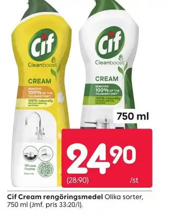 Rusta CIF Cream rengöringsmedel erbjuda