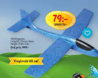 Leklust Glidflygplan. erbjuda