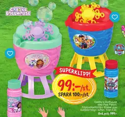 Leklust Gabby's Dollhouse eller Paw Patrol. erbjuda