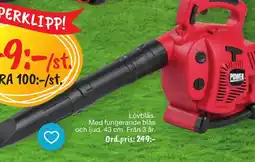 Leklust Lövblås. Med fungerande blås erbjuda