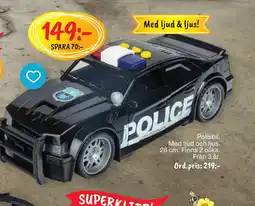 Leklust Polisbil. erbjuda