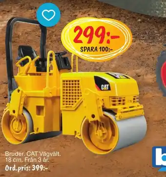 Leklust Bruder. CAT Vägvält erbjuda