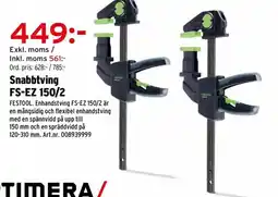 Optimera Snabbtving FS-EZ 150/2 erbjuda