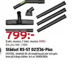Optimera Städset RS-ST D27/36-Plus erbjuda