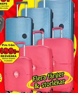 Mycket Mer Resväska erbjuda