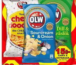 Mycket Mer OLW Chips & ostbågar erbjuda