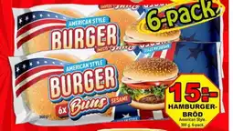 Mycket Mer AMERICAN STYLE Hamburger- bröd erbjuda
