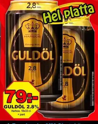 Mycket Mer HARBOE Guldöl 2.8 % erbjuda