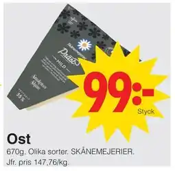 Matöppet Ost erbjuda
