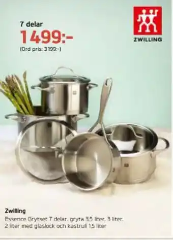 Önska Zwilling erbjuda