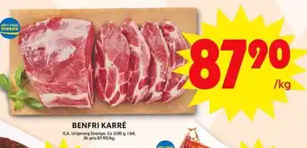 ICA Maxi Benfri karré erbjuda