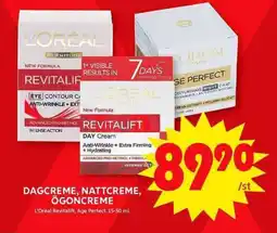 ICA Maxi Dagcreme, nattcreme, ögoncreme erbjuda