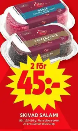 ICA Maxi Skivad salami erbjuda