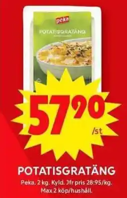 ICA Maxi Potatisgratäng erbjuda