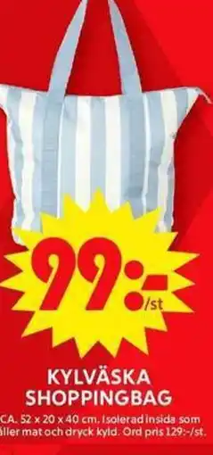 ICA Maxi Kylväska shoppingbag erbjuda
