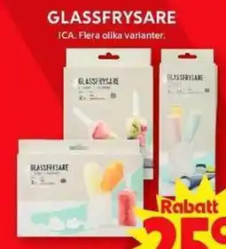 ICA Maxi Glassfrysare erbjuda