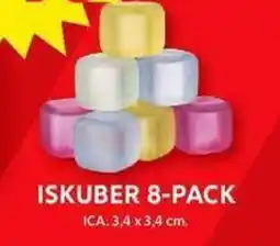 ICA Maxi Iskuber 8-pack erbjuda