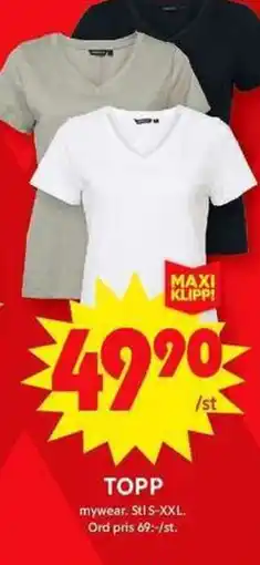 ICA Maxi Topp erbjuda