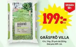 ICA Maxi ICA Gräsfrö villa erbjuda
