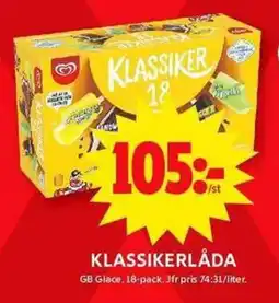 ICA Maxi Klassikerlåda erbjuda