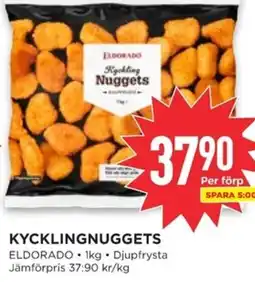 Willys ELDORADO Kycklingnuggets erbjuda