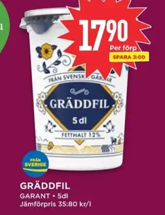 Willys GARANT Gräddfil erbjuda