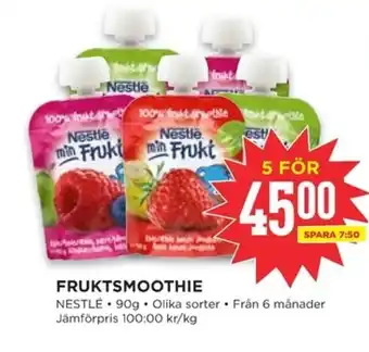 Willys NESTLÉ Fruktsmoothie erbjuda