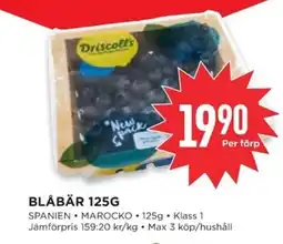 Willys Blåbär erbjuda