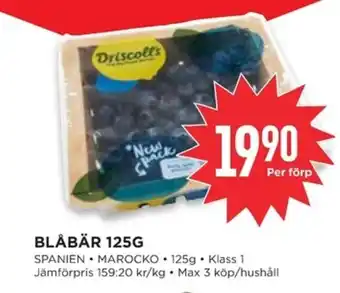 Willys Blåbär erbjuda