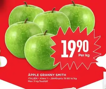 Willys Äpple granny smith erbjuda