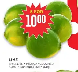 Willys Lime erbjuda