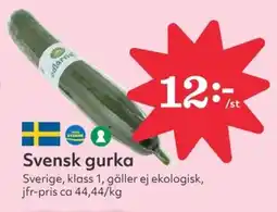 Hemköp Svensk gurka erbjuda