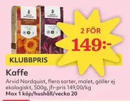 Hemköp Kaffe erbjuda